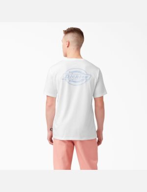Dickies Back Logo Graphic T-shirts Weiß | 315BNWUOX