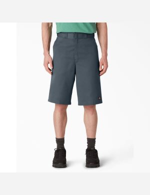 Dickies Loose Fit Flache Front Kurze Hose Grau | 419FGLUOQ