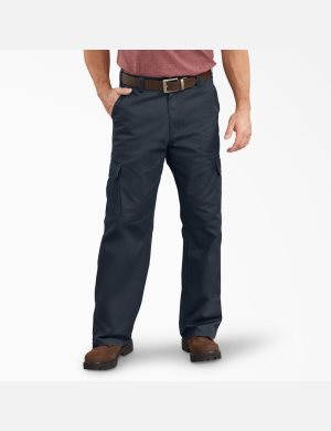 Dickies Loose Fit Gerade Leg Cargohosen Navy | 048MKWPRJ