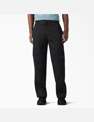 Dickies Loose Fit Hose Mit Doppeltem Knie Schwarz | 293ACJTPK