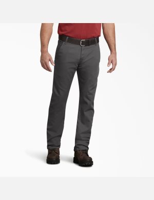 Dickies Regular Fit Gerade Leg Duck Carpenter Arbeitshose Grau | 746OTNMVZ
