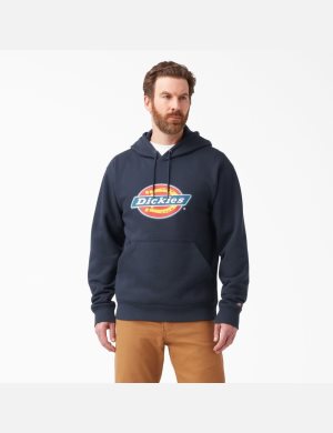 Dickies Wasser Repellent Tri-Color Logo Oberteile Navy | 487TIFLWG